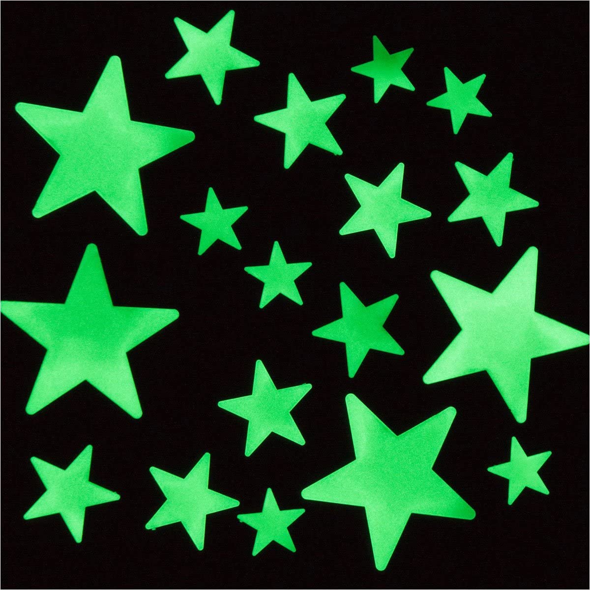 Ultra Bright Glow in the Dark Ceiling Stars extra Bright Small Stickers to  Make a Realistic Starry Outer Space Wall or Ceiling 